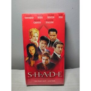 Shade - VHS - Gabriel Byrne - Thandie Newton - Jamie Foxx - Sylvester Stallone
